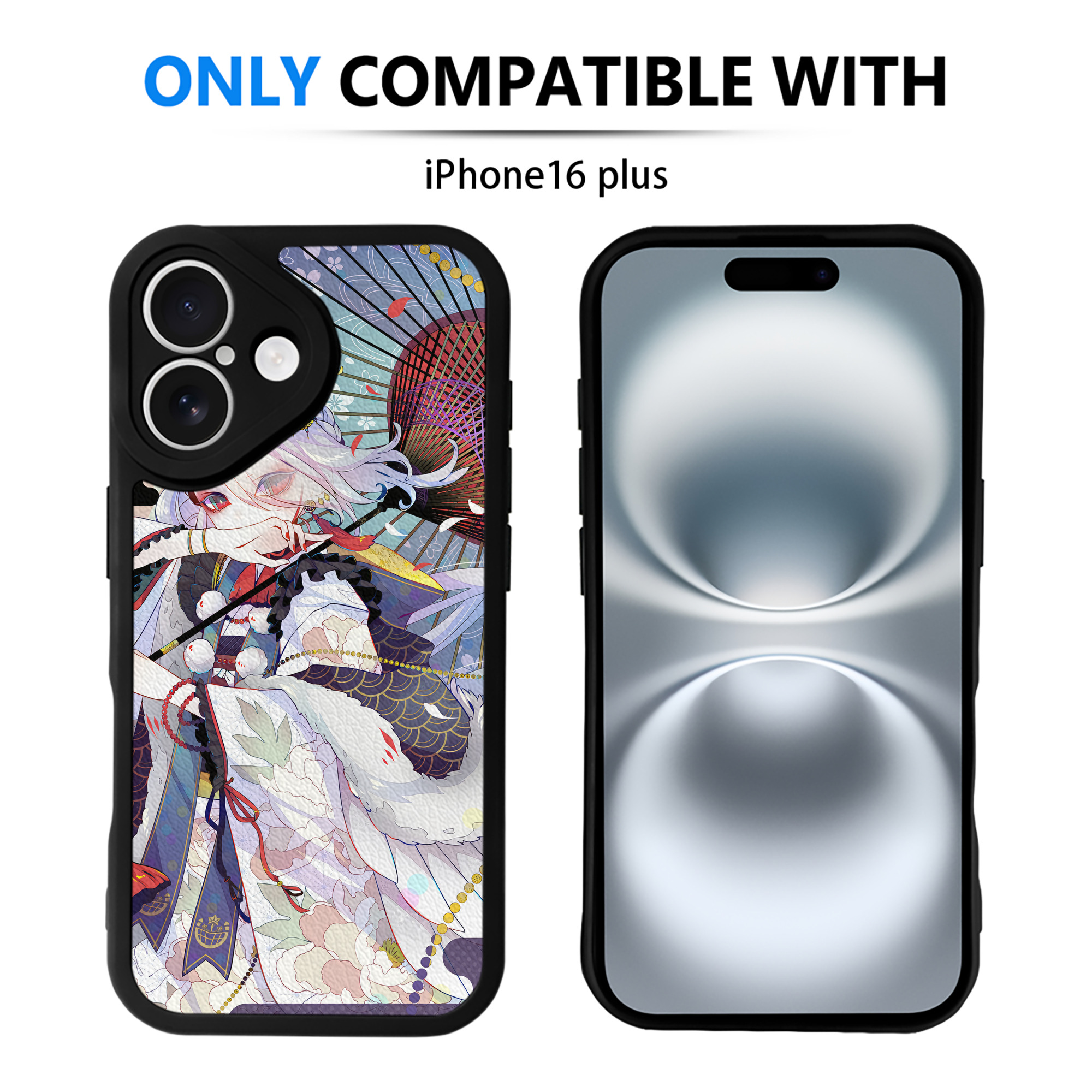 （画像用） 刀剣乱舞 Touken Ranbu 【iPhone 16シリーズ対応】シリコンスマホケース（レザー調） 材質：シリコン
